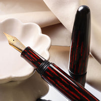 月・赤 Fountain Pen - Wancher ワンチャー