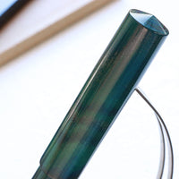 峰万年筆・マーブルグリーン Fountain Pen - Wancher ワンチャー