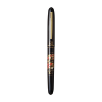 呉竹近代蒔絵万年筆 - 扇面 Fountain Pen - Wancher ワンチャー
