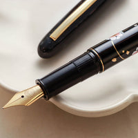 呉竹近代蒔絵万年筆 - 牡丹桜 Fountain Pen - Wancher ワンチャー
