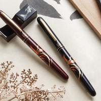 呉竹近代蒔絵万年筆 - 瑞鳥鳳凰 Fountain Pen - Wancher ワンチャー