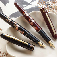呉竹近代蒔絵万年筆 - 枝桜 Fountain Pen - Wancher ワンチャー