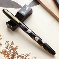 呉竹近代蒔絵万年筆 - 牡丹桜 Fountain Pen - Wancher ワンチャー