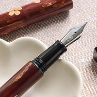 世界樺細工・山桜・桜雨 Fountain Pen - Wancher ワンチャー
