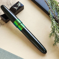 ドリームペン玉虫羽根蒔絵・太子の夢 Fountain Pen - Wancher ワンチャー