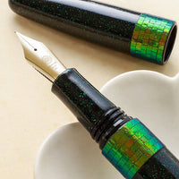 ドリームペン玉虫羽根蒔絵・太子の夢 Fountain Pen - Wancher ワンチャー