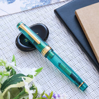プロフェッショナルギア21金・アクアブルー Fountain Pen - Wancher ワンチャー