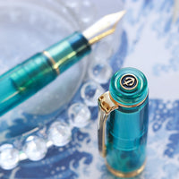 プロフェッショナルギア21金・アクアブルー Fountain Pen - Wancher ワンチャー