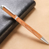 銘木 六角 オーク Ballpoint Pen - Wancher ワンチャー