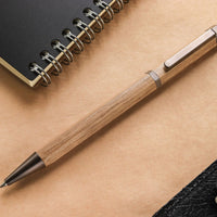 銘木 六角 緑檀 Ballpoint Pen - Wancher ワンチャー