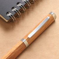 銘木 三角 オーク Ballpoint Pen - Wancher ワンチャー