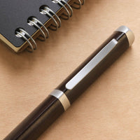 銘木 三角 黒檀 Ballpoint Pen - Wancher ワンチャー