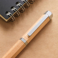 銘木 六角 メープル Ballpoint Pen - Wancher ワンチャー