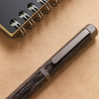 銘木 六角 ブラックウッド Ballpoint Pen - Wancher ワンチャー