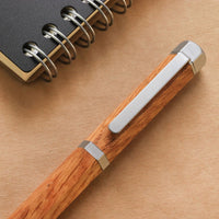 銘木 六角 オーク Ballpoint Pen - Wancher ワンチャー