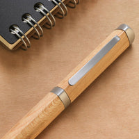 銘木 三角 メープル Ballpoint Pen - Wancher ワンチャー