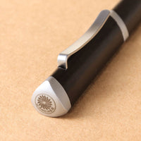 銘木 三角 黒檀 Ballpoint Pen - Wancher ワンチャー