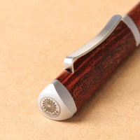 銘木 三角 ローズウッド Ballpoint Pen - Wancher ワンチャー