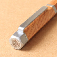 銘木 六角 オーク Ballpoint Pen - Wancher ワンチャー