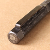 銘木 六角 ブラックウッド Ballpoint Pen - Wancher ワンチャー