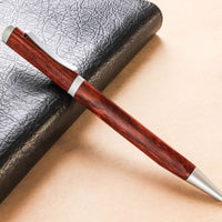 銘木 三角 ローズウッド Ballpoint Pen - Wancher ワンチャー