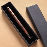 銘木 六角 ウォルナット Ballpoint Pen - Wancher ワンチャー