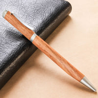 銘木 三角 オーク Ballpoint Pen - Wancher ワンチャー