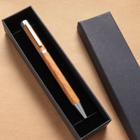 銘木 六角 オーク Ballpoint Pen - Wancher ワンチャー