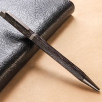 銘木 六角 ブラックウッド Ballpoint Pen - Wancher ワンチャー