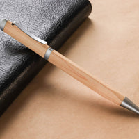 銘木 三角 メープル Ballpoint Pen - Wancher ワンチャー