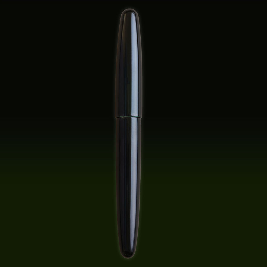 会津漆・玉虫塗・緑 Fountain Pen | ワンチャーペン Wancher