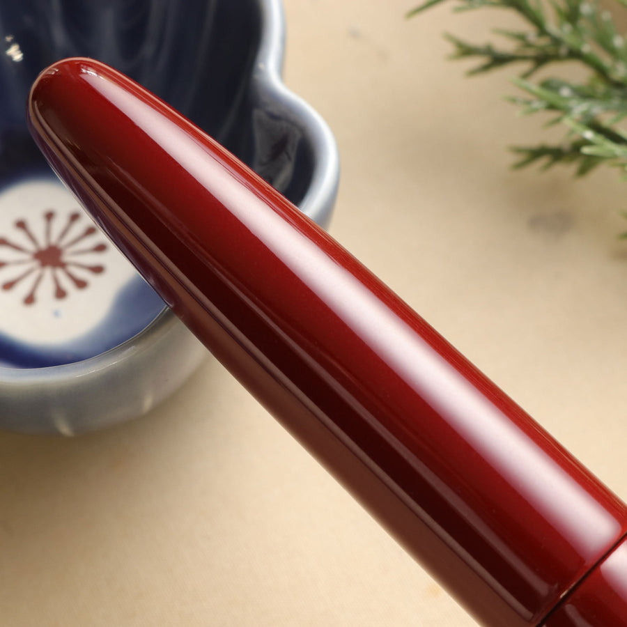 会津漆・赤溜塗 Fountain Pen - Wancher ワンチャー