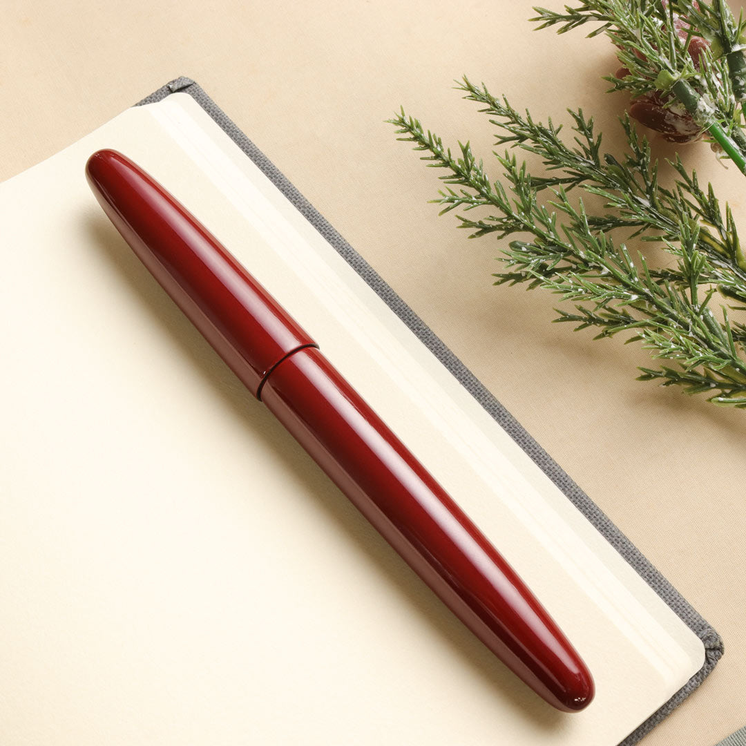 会津漆・赤溜塗 Fountain Pen - Wancher ワンチャー