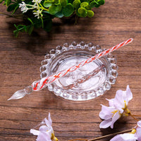 チェコ・ボヘミアンガラスペン・ボンボン Glass Pen - Wancher ワンチャー