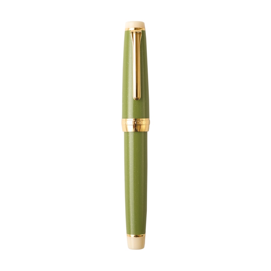 抹茶 万年筆 ・14金