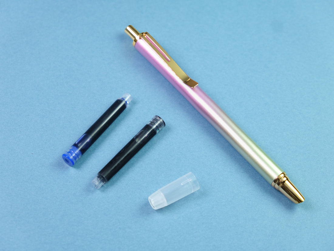 クリッカー・オーロラライム Fountain Pen - Wancher ワンチャー