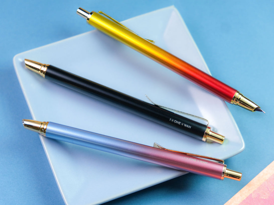 クリッカー・ミッドナイトマティーニ Fountain Pen - Wancher ワンチャー