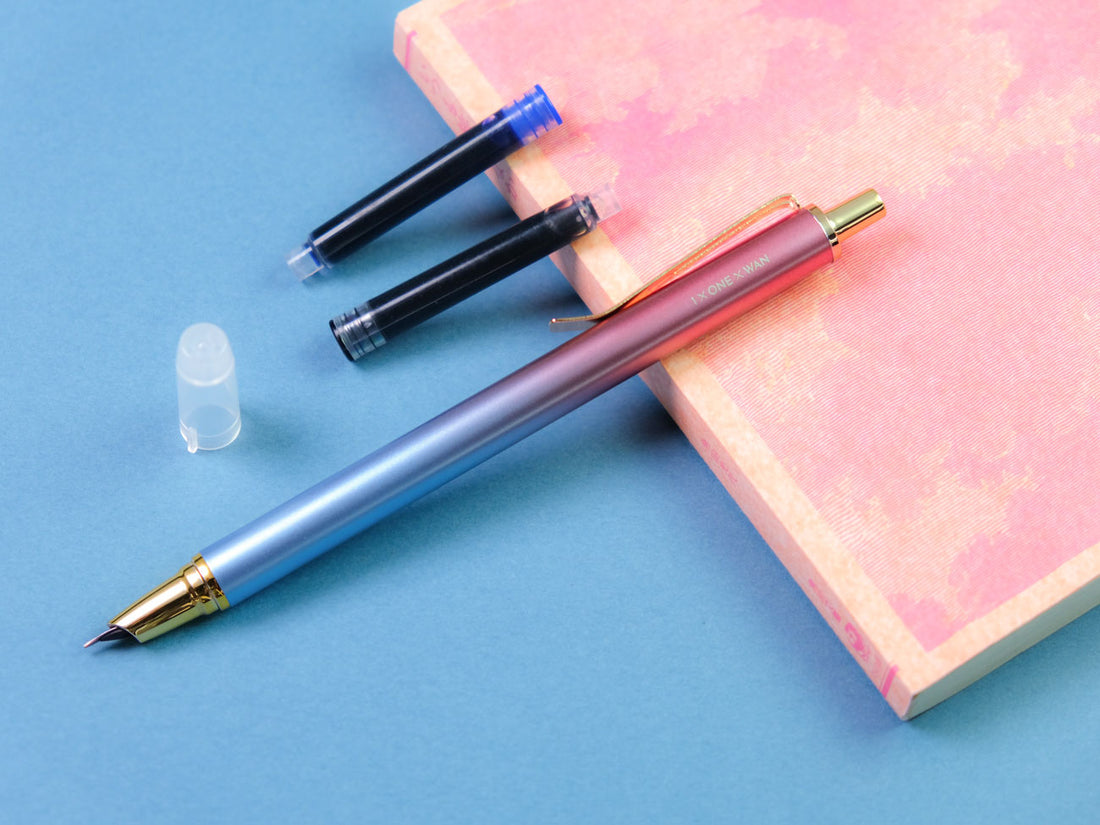 クリッカー・ピンクハワイアン Fountain Pen - Wancher ワンチャー