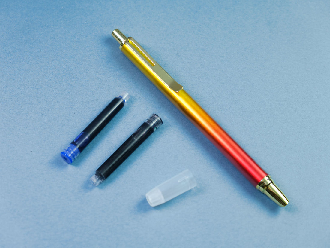 クリッカー・サンセットミモザ Fountain Pen - Wancher ワンチャー