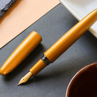 会津漆・メタリック梨子地 Fountain Pen - Wancher ワンチャー