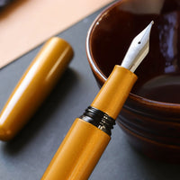 会津漆・メタリック梨子地 Fountain Pen - Wancher ワンチャー