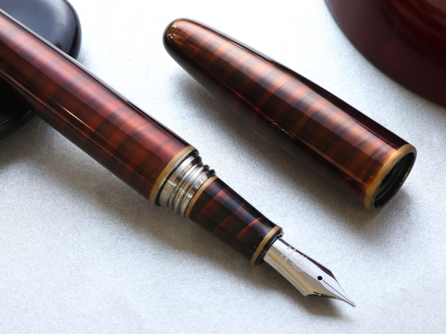 ドリームペン- 白檀塗 Fountain Pen - Wancher ワンチャー