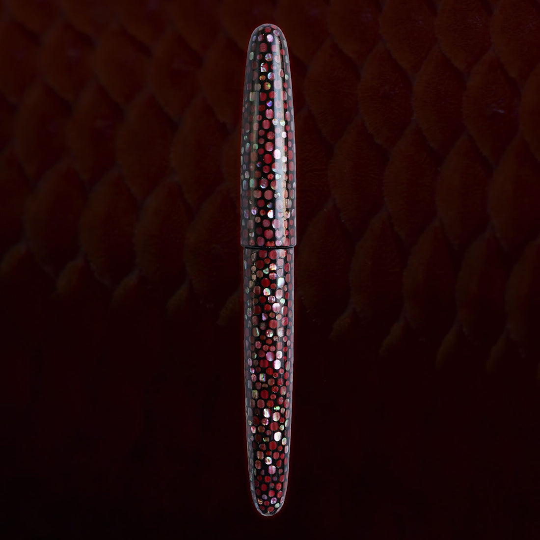 螺鈿・朱龍 万年筆 Fountain Pen - Wancher ワンチャー