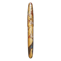 廣田漆　屏風絵・梅に花吸 Fountain Pen - Wancher ワンチャー