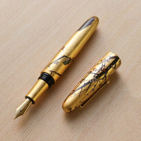 廣田漆　屏風絵・梅に花吸 Fountain Pen - Wancher ワンチャー