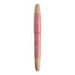 廣田漆　茶碗色・桃 Fountain Pen - Wancher ワンチャー