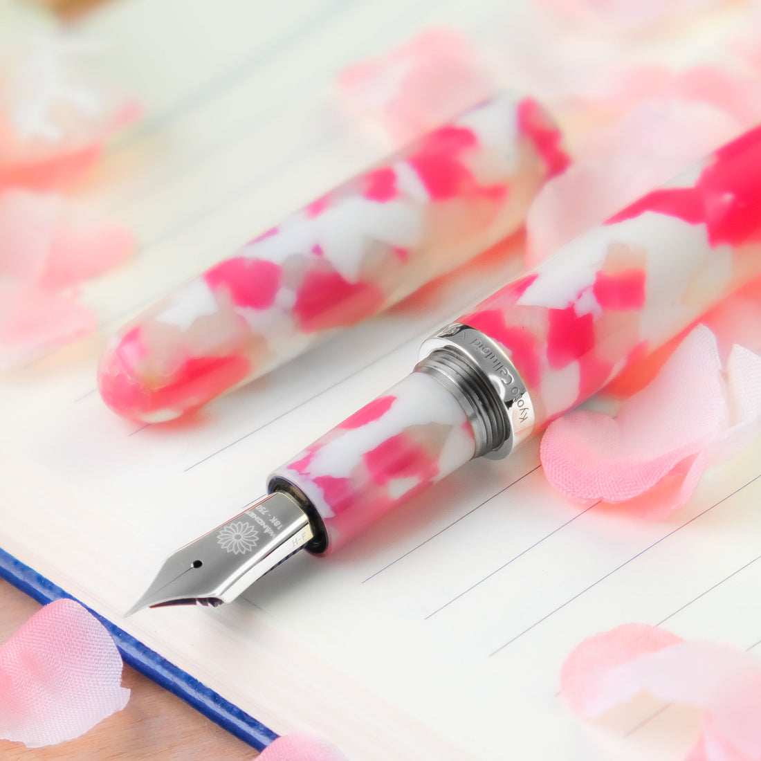 ドリームペン・セルロイド桜 Fountain Pen - Wancher ワンチャー