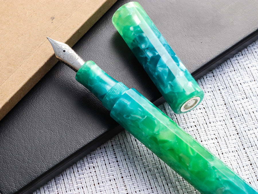 ワンチャーWANCHER カレイド万年筆・グリーン・紫水– Wancherpen Japan
