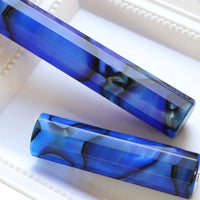 カレイド万年筆・ウルトラマリン・青淵 Fountain Pen - Wancher ワンチャー