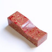 津軽漆ペン枕・紅梅色